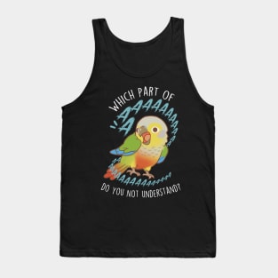 Pineapple Green-cheeked Conure Parrot Aaaa Tank Top